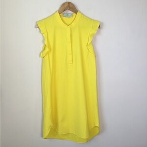 Stella McCartney Cotton Flutter Sleeve Shift Dress